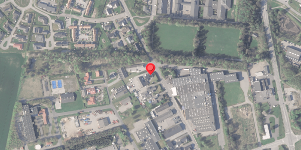 Oversvømmelsesrisiko fra vandløb på Over Hadstenvej 20, . , 8370 Hadsten