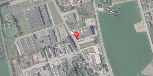 Oversvømmelsesrisiko fra vandløb på Over Hadstenvej 25, . , 8370 Hadsten