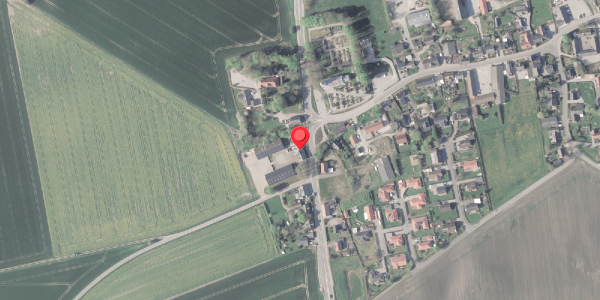 Oversvømmelsesrisiko fra vandløb på Randersvej 49, 8370 Hadsten