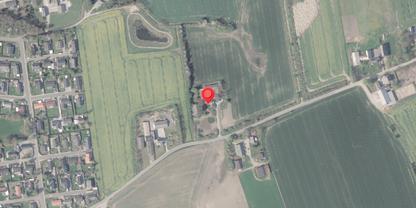 Oversvømmelsesrisiko fra vandløb på Rigtrupvej 39, 8370 Hadsten