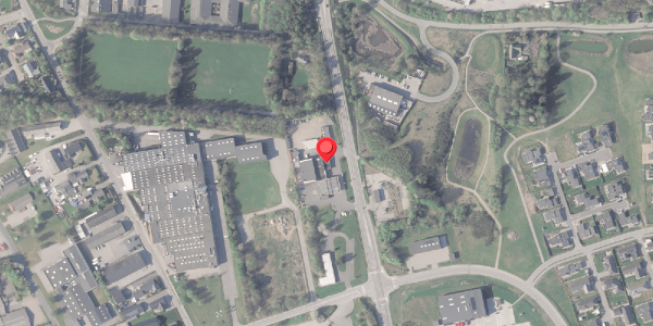 Oversvømmelsesrisiko fra vandløb på Skanderborgvej 2, 8370 Hadsten