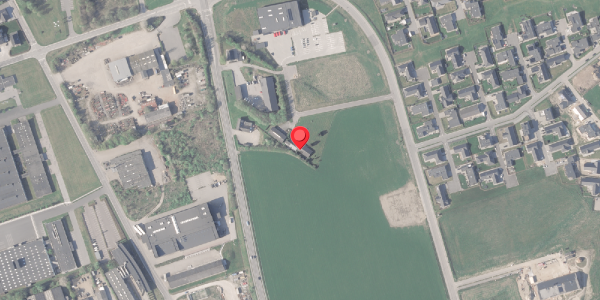 Oversvømmelsesrisiko fra vandløb på Kildebakken 5, 8370 Hadsten