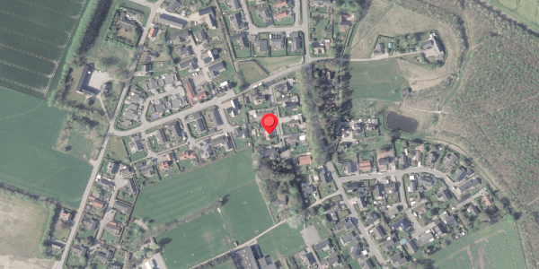 Oversvømmelsesrisiko fra vandløb på Svalevej 13, . , 8370 Hadsten