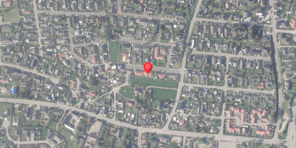 Oversvømmelsesrisiko fra vandløb på Tellusvej 5, 8370 Hadsten