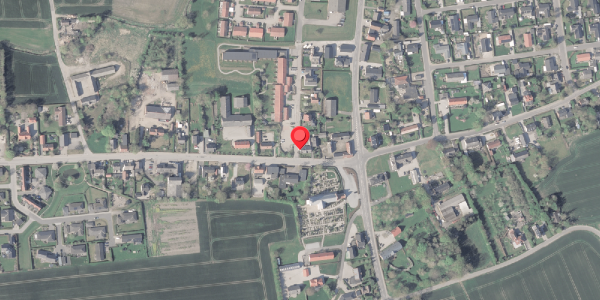Oversvømmelsesrisiko fra vandløb på Toftevej 2, 8370 Hadsten