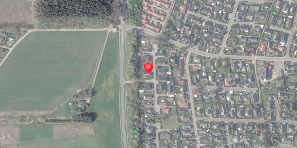 Oversvømmelsesrisiko fra vandløb på Uranusvej 1, . , 8370 Hadsten
