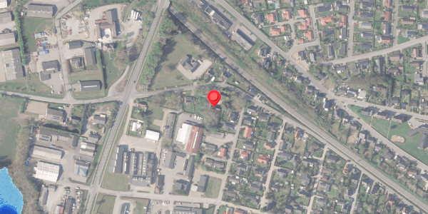 Oversvømmelsesrisiko fra vandløb på Vestergade 73, . , 8370 Hadsten