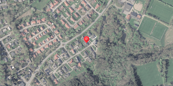 Oversvømmelsesrisiko fra vandløb på Vælddalen 9, . , 8370 Hadsten