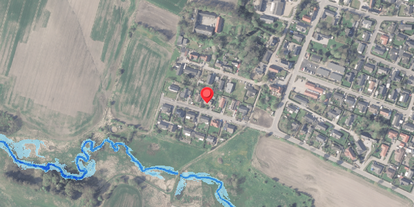 Oversvømmelsesrisiko fra vandløb på Ådalen 10, . , 8370 Hadsten