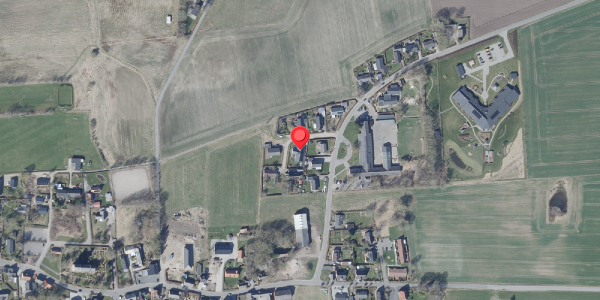 Oversvømmelsesrisiko fra vandløb på Agertoften 3, 8450 Hammel