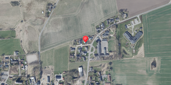 Oversvømmelsesrisiko fra vandløb på Agertoften 4, 8450 Hammel
