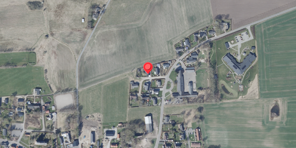 Oversvømmelsesrisiko fra vandløb på Agertoften 6, 8450 Hammel