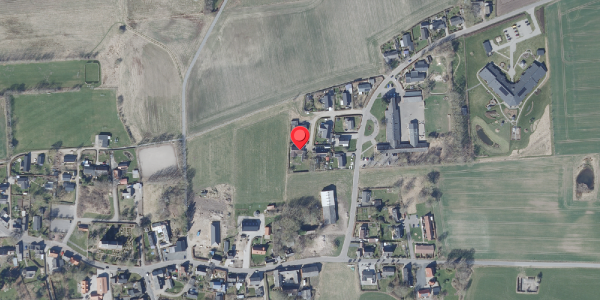 Oversvømmelsesrisiko fra vandløb på Agertoften 7, 8450 Hammel