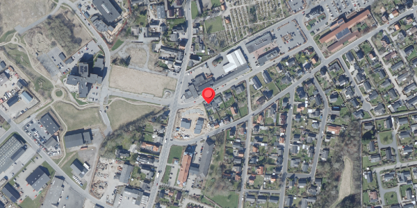 Oversvømmelsesrisiko fra vandløb på Banealle 21, 8450 Hammel