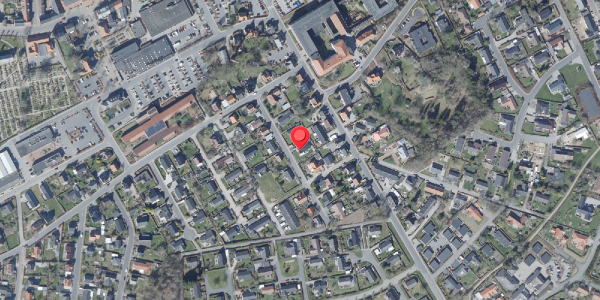 Oversvømmelsesrisiko fra vandløb på Birkevej 9, 8450 Hammel