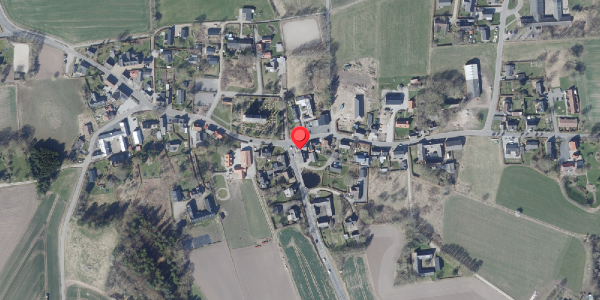 Oversvømmelsesrisiko fra vandløb på Borgergade 36B, . , 8450 Hammel
