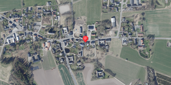 Oversvømmelsesrisiko fra vandløb på Borgergade 48, 8450 Hammel