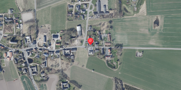 Oversvømmelsesrisiko fra vandløb på Borgergade 55, 8450 Hammel