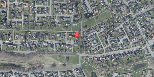 Oversvømmelsesrisiko fra vandløb på Dalstrøget 4, 8450 Hammel