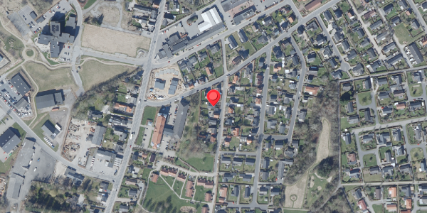 Oversvømmelsesrisiko fra vandløb på Danasvej 4, . , 8450 Hammel