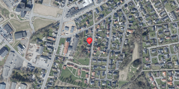 Oversvømmelsesrisiko fra vandløb på Danasvej 8, . , 8450 Hammel
