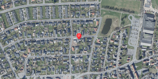 Oversvømmelsesrisiko fra vandløb på Ditzelsvej 32, . , 8450 Hammel