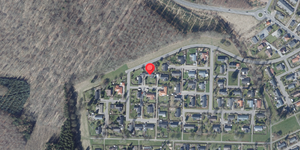 Oversvømmelsesrisiko fra vandløb på Duevej 3, . , 8450 Hammel