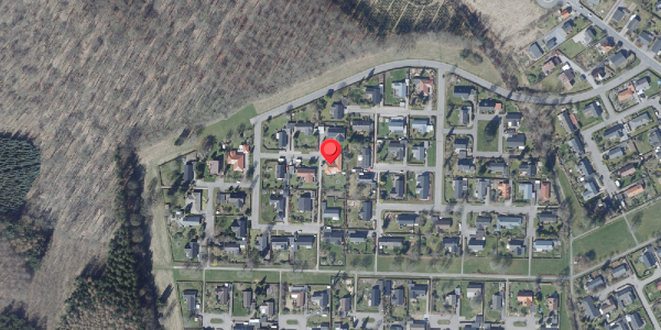 Oversvømmelsesrisiko fra vandløb på Duevej 6, . , 8450 Hammel