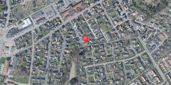 Oversvømmelsesrisiko fra vandløb på Egevej 9, 8450 Hammel