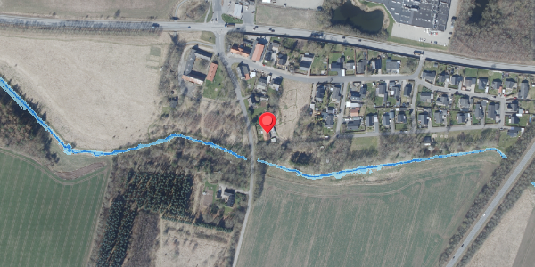 Oversvømmelsesrisiko fra vandløb på Engvej 26, . , 8450 Hammel