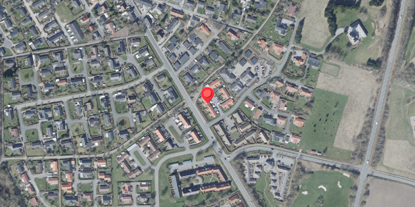 Oversvømmelsesrisiko fra vandløb på Eriksminde 5, 8450 Hammel
