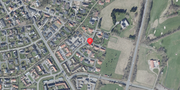 Oversvømmelsesrisiko fra vandløb på Eriksminde 52, . , 8450 Hammel