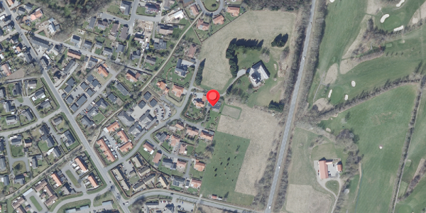 Oversvømmelsesrisiko fra vandløb på Eriksminde 58, . , 8450 Hammel