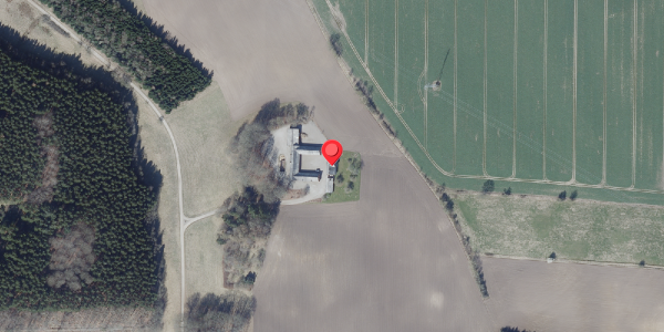 Oversvømmelsesrisiko fra vandløb på Granslevvej 50, . , 8450 Hammel