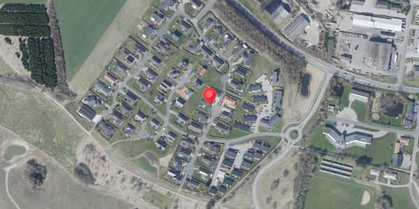Oversvømmelsesrisiko fra vandløb på Harevænget 12, 8450 Hammel