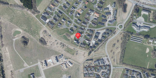 Oversvømmelsesrisiko fra vandløb på Harevænget 15, 8450 Hammel