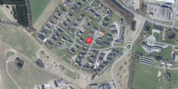 Oversvømmelsesrisiko fra vandløb på Harevænget 16, . , 8450 Hammel