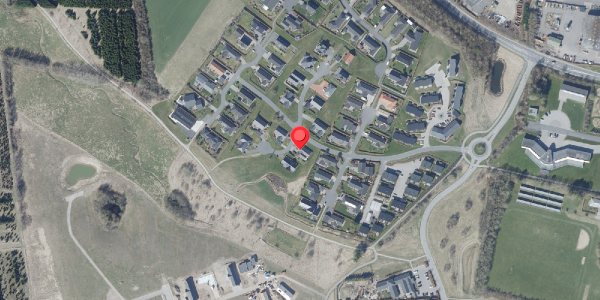 Oversvømmelsesrisiko fra vandløb på Harevænget 21, 8450 Hammel