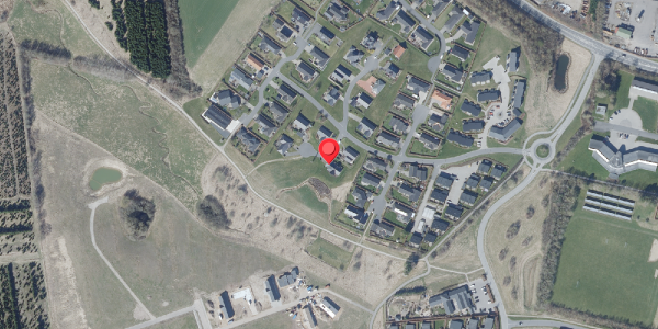 Oversvømmelsesrisiko fra vandløb på Harevænget 23, . , 8450 Hammel