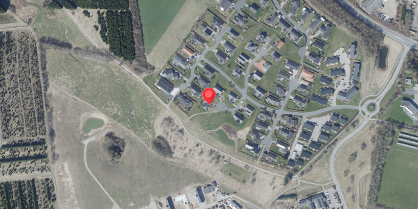 Oversvømmelsesrisiko fra vandløb på Harevænget 25, 8450 Hammel