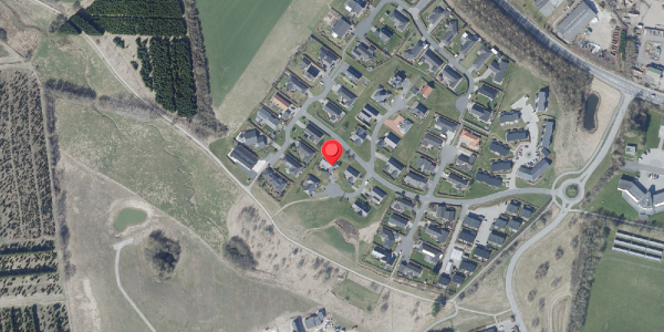 Oversvømmelsesrisiko fra vandløb på Harevænget 27, . , 8450 Hammel