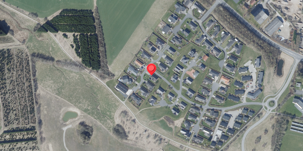 Oversvømmelsesrisiko fra vandløb på Harevænget 31, 8450 Hammel