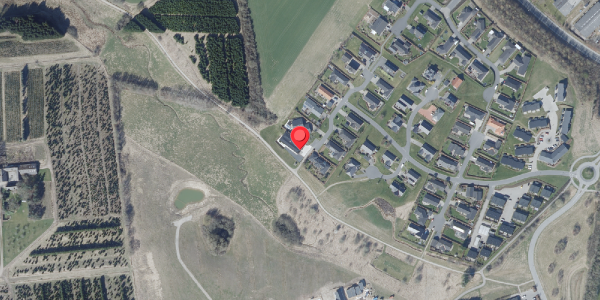 Oversvømmelsesrisiko fra vandløb på Harevænget 39, 8450 Hammel