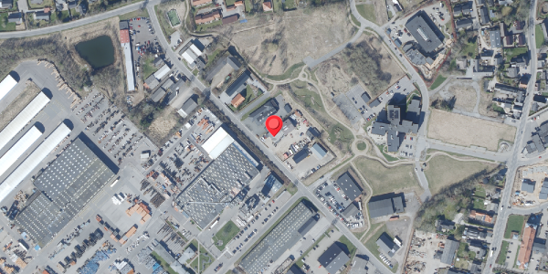 Oversvømmelsesrisiko fra vandløb på Industrivej 10, . , 8450 Hammel