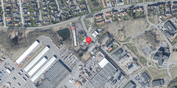 Oversvømmelsesrisiko fra vandløb på Industrivej 15, . , 8450 Hammel
