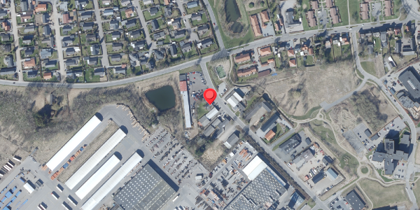 Oversvømmelsesrisiko fra vandløb på Industrivej 17, . , 8450 Hammel