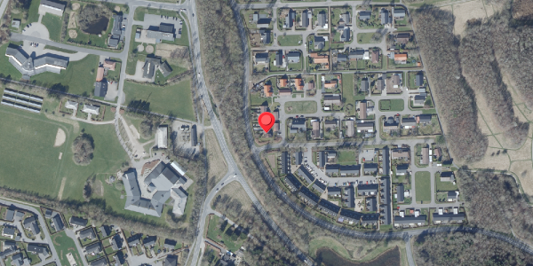 Oversvømmelsesrisiko fra vandløb på Kappelsdal 1B, . , 8450 Hammel