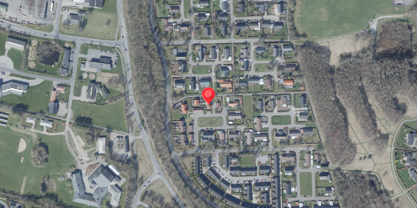 Oversvømmelsesrisiko fra vandløb på Kappelsdal 9B, 8450 Hammel
