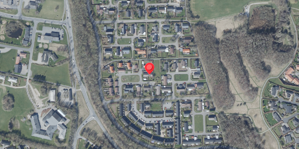 Oversvømmelsesrisiko fra vandløb på Kappelsdal 13A, . , 8450 Hammel