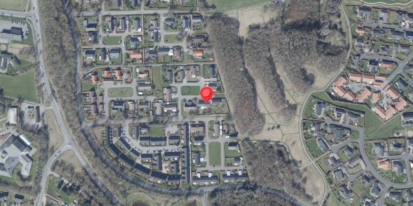Oversvømmelsesrisiko fra vandløb på Kappelsdal 39A, 8450 Hammel